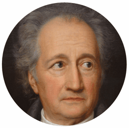 Portrait of Goethe