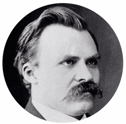 Portrait of Friedrich Nietzsche