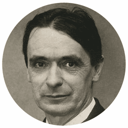 Portrait of Rudolf Steiner
